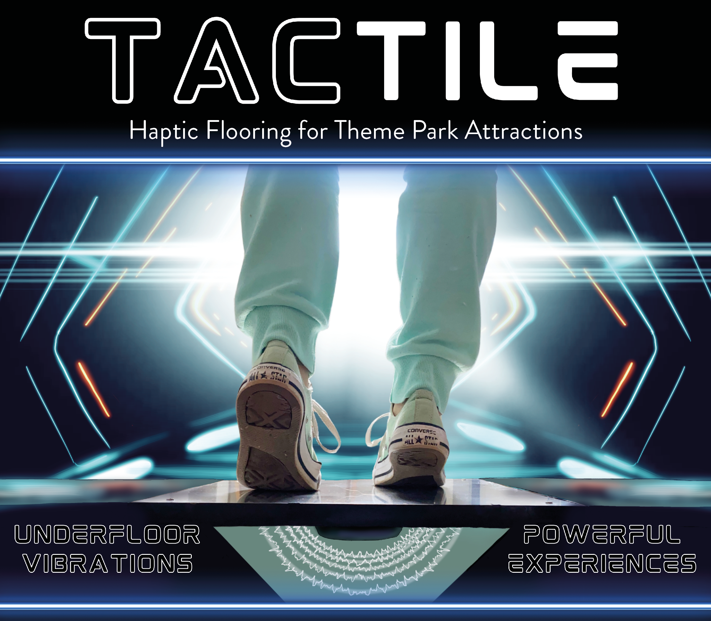 TacTILE: Haptic Flooring for Theme Park Attractions